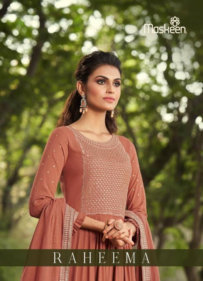 MAISHA RAHEEMA Heavy Wedding Wear Fancy Designer Latest Anarkali Salwar Suit Collection